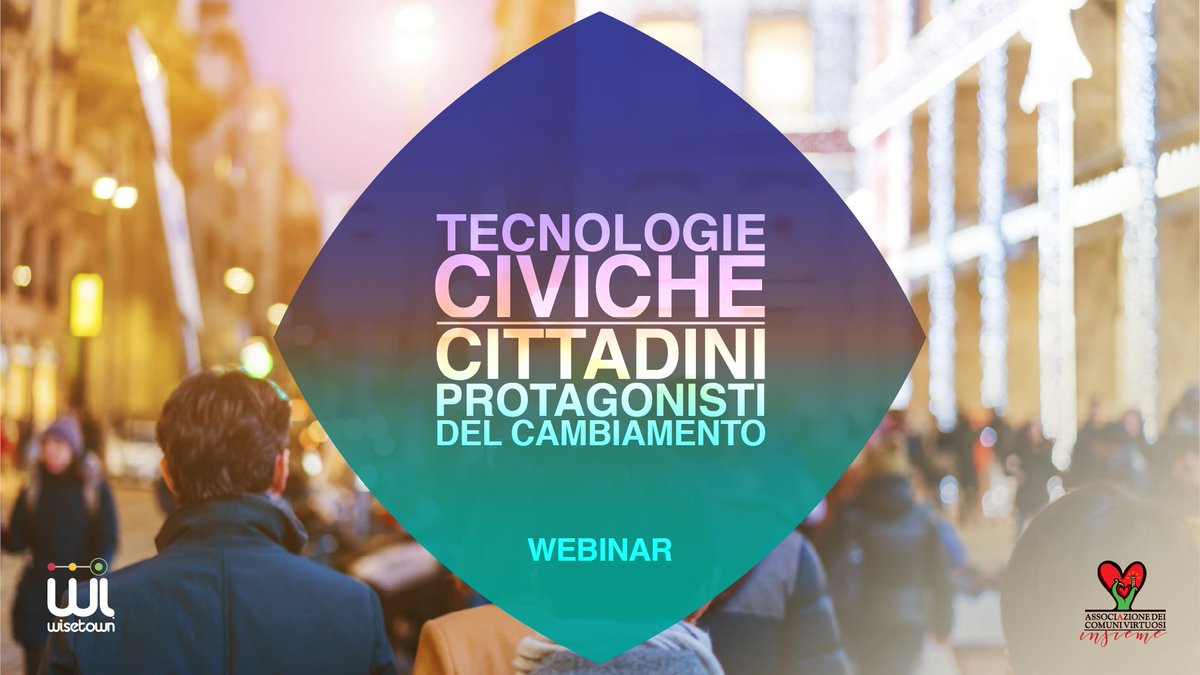 Unisciti al webinar della Wisetown Academy, in collaborazione con l'Associazione Comuni Virtuosi, per esplorare come la partecipazione attiva dei cittadini può rendere le istituzioni più trasparenti e inclusive.

➡️ wise.town/webinar-partec…