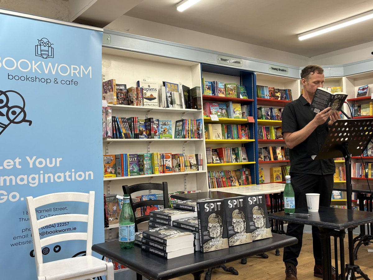 Cauvery Madhavan (@cauverymadhavan) on Twitter photo Was delighted to talk at the launch of SPIT by <a href="/davidbr42580158/">david brennan</a> at the wonderful Indie bookshop <a href="/BookwormThurles/">Bookworm Bookshop</a>. Get yourself a copy of this superb book
from <a href="/Epoque_Press/">époque press</a> ! Was delighted to talk at the launch of SPIT by <a href="/davidbr42580158/">david brennan</a> at the wonderful Indie bookshop <a href="/BookwormThurles/">Bookworm Bookshop</a>. Get yourself a copy of this superb book
from <a href="/Epoque_Press/">époque press</a> !