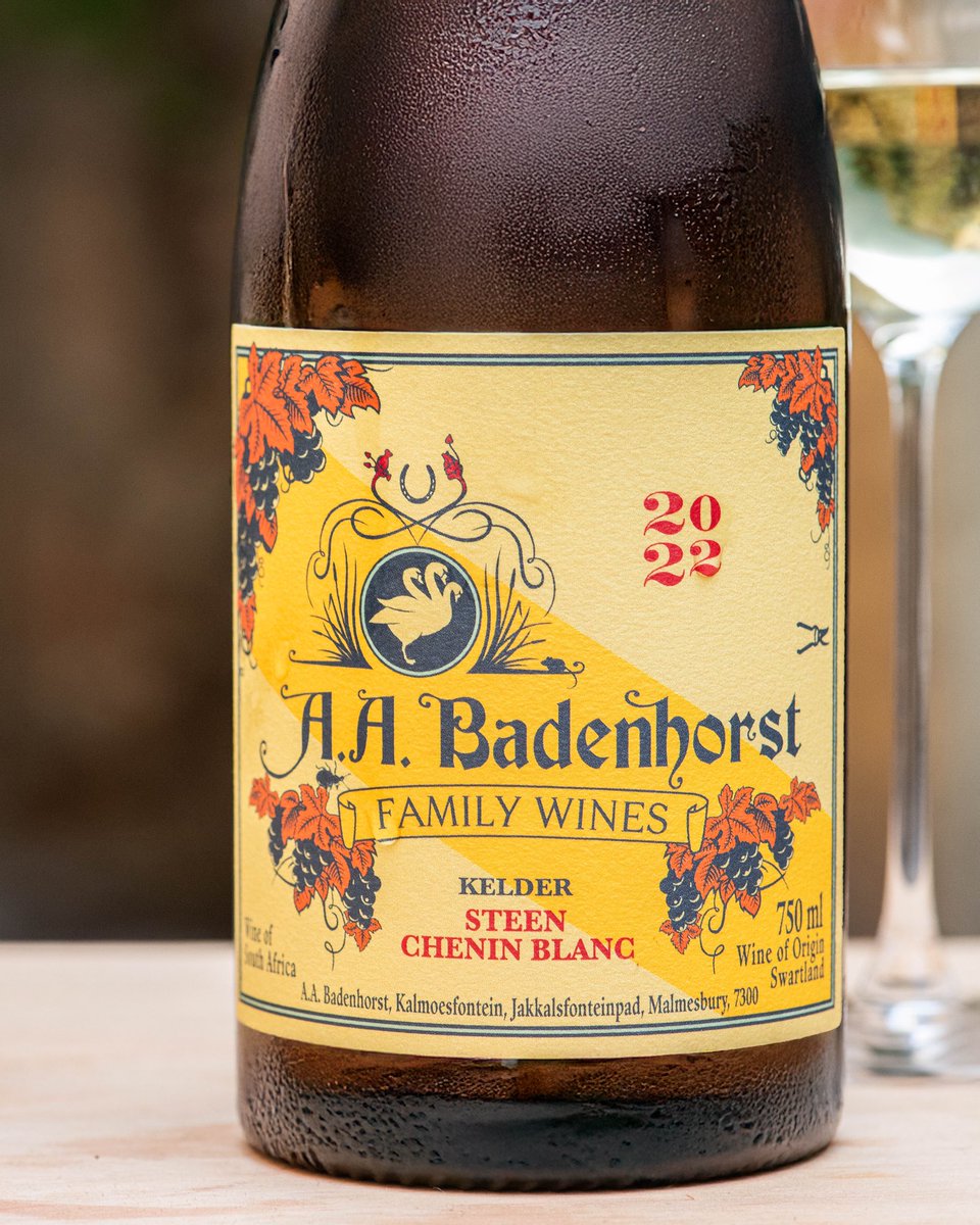 Badenhorst Kelderblok Steen 2022 es una magnífica expresión de la chenin blanc de South Africa, cultivada en ecológico. Un vino blanco con gran personalidad para disfrutar ahora o en los próximos 5 años. #vinodeldía bit.ly/45RipHN