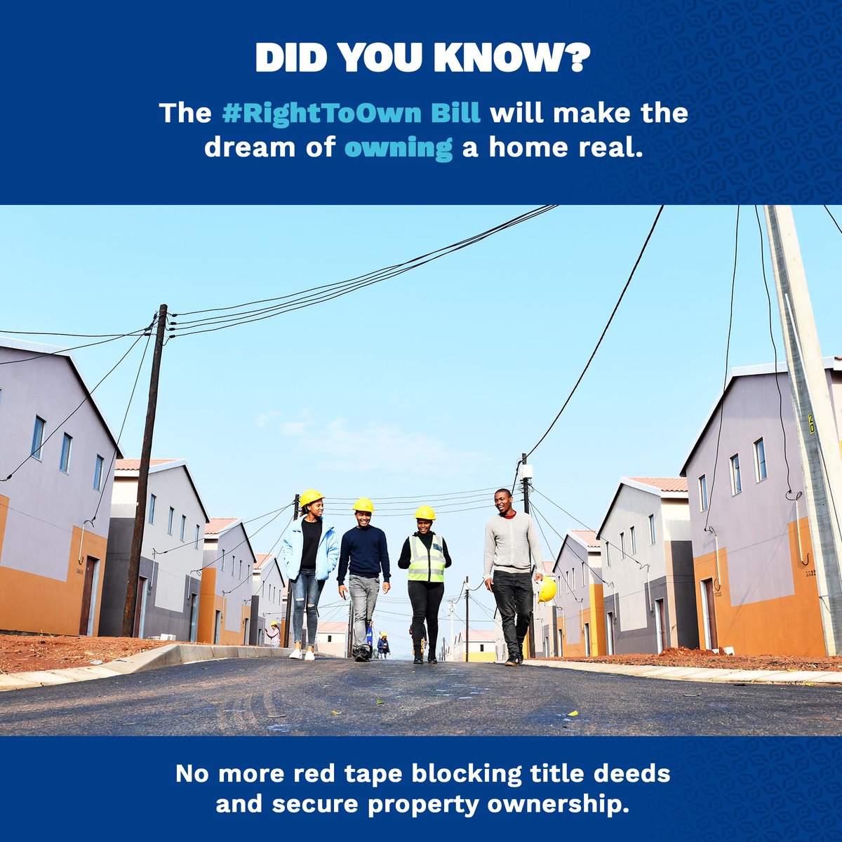 IRR_SouthAfrica's tweet photo. The #RightToOwn Bill envisions secure home ownership for all

Sign the petition: https://t.co/0VFDS3BBir

#WhatSACanBe 🇿🇦 https://t.co/jqQ2jtFmQN