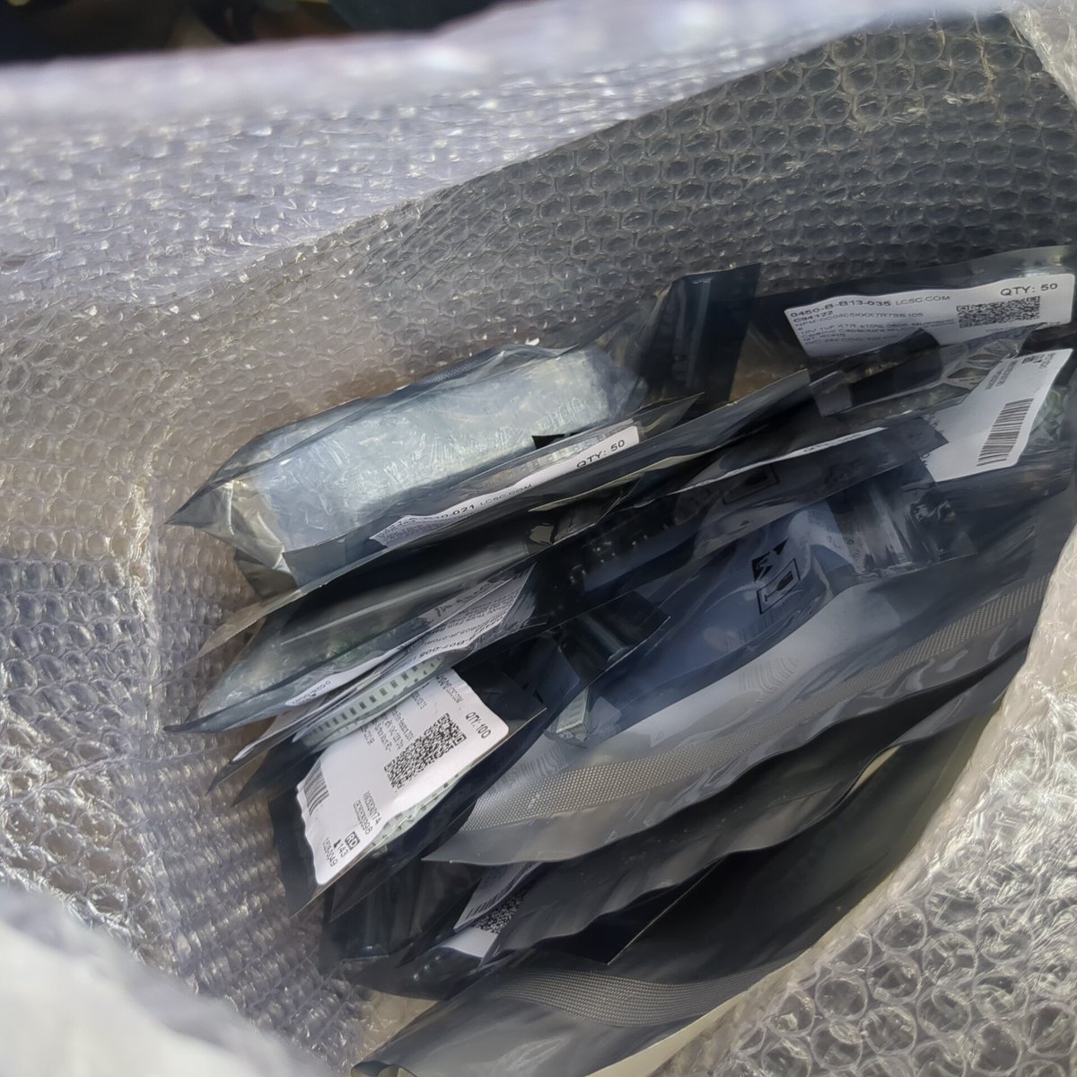 It's just a simple project 
A few days later : 
P.S. : Just got our parts for a project