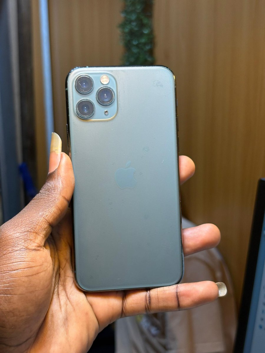 TS_gadgets's tweet photo.  iPhone 11 Pro 64gb 
|| FU || Replaced Screen 
|| Replaced Battery 🔋|| 
Face ID ✅ || Color: Midnight Green 
|| *₦240,000
@pagesbydammy https://t.co/IL10HGhDEE