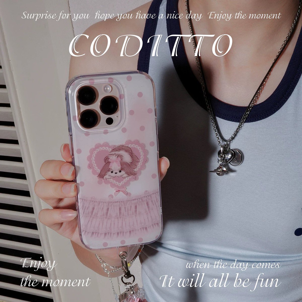 mprangcaseshop's tweet photo. New puppy 🐶 ! ꒰ Pre ꒱ เคสไอโฟน coditto

iPhone 14P/14PM , 15-16PM
🗯️ ราคาโปร 390฿ ( มัดจำ 195 )

ค่าส่ง 40 📦
#เคสไอโฟน #เคสiphone #coditto #พรีออเดอร์เกาหลี #พรีออเดอร์จีน https://t.co/jOBwUcW5Yz