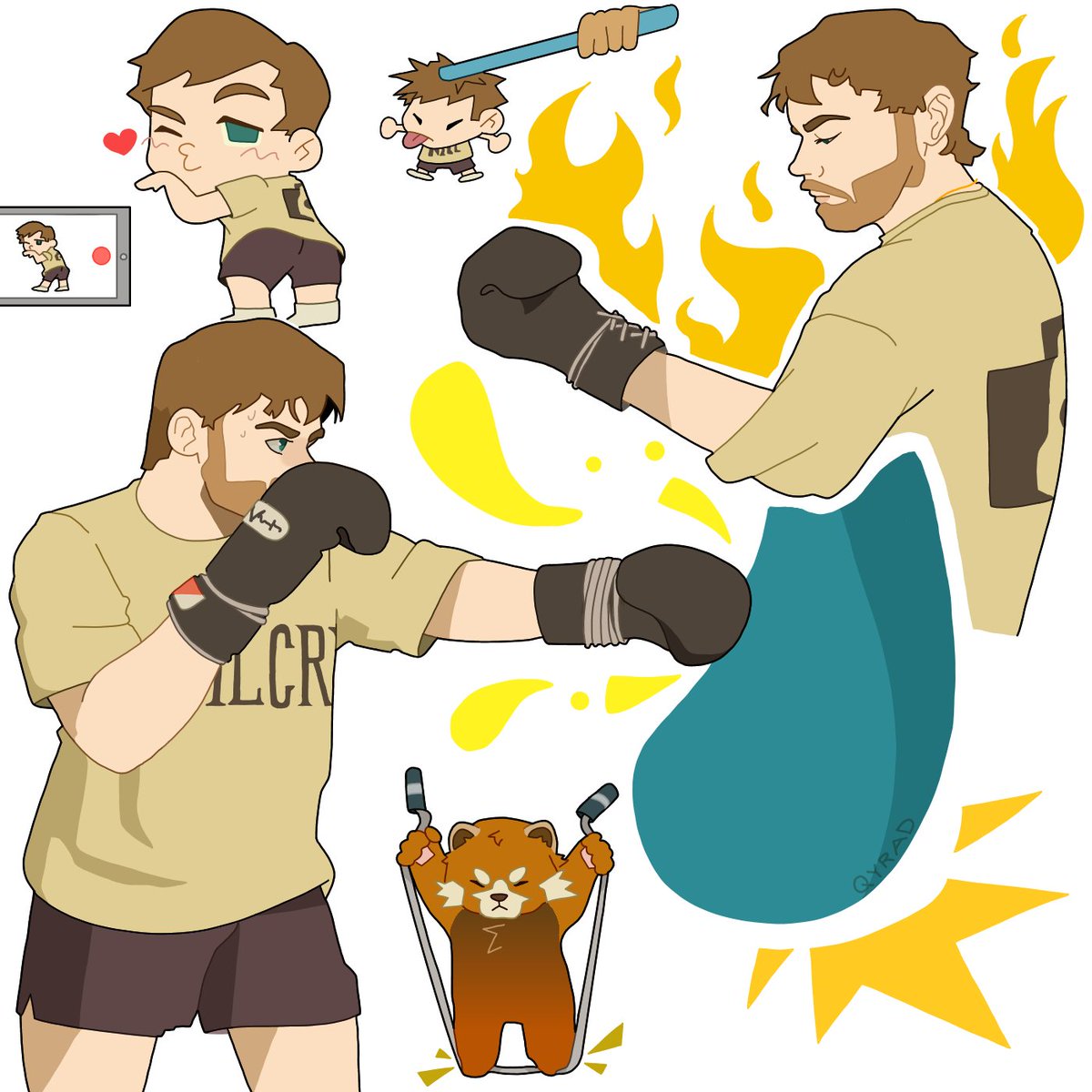 QyradTheFox's tweet image. 🥊✨
[ #sapnapfanart #sapnap ]