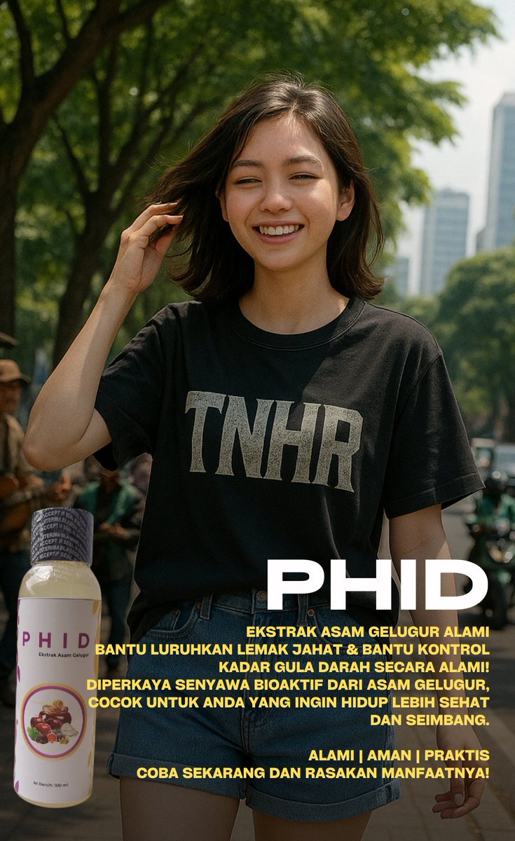PhiD - Bantu luruhkan lemak jahat &amp; bantu kontrol kadar gula darah secara alami!
Diperkaya senyawa bioaktif dari asam gelugur, cocok untuk Anda yang ingin hidup lebih sehat dan seimbang.
Kombinasikan dengan Phiboost untuk hasil yang maksimal.

Shopee:
id.shp.ee/322K7xB
