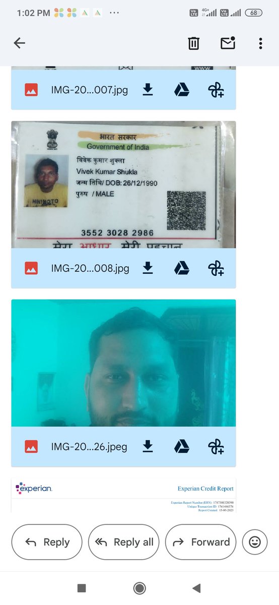 Vivekshukl21677's tweet photo. @IIFL_Finance Have you received?? Which mail id given by you sent it on same!! https://t.co/52T7UMDeNB