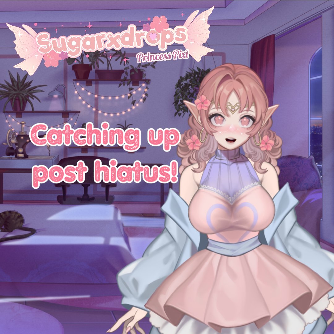 🌺I'm finally back from hiatus! Let's catch up and hang out a little before offkai expo!✨