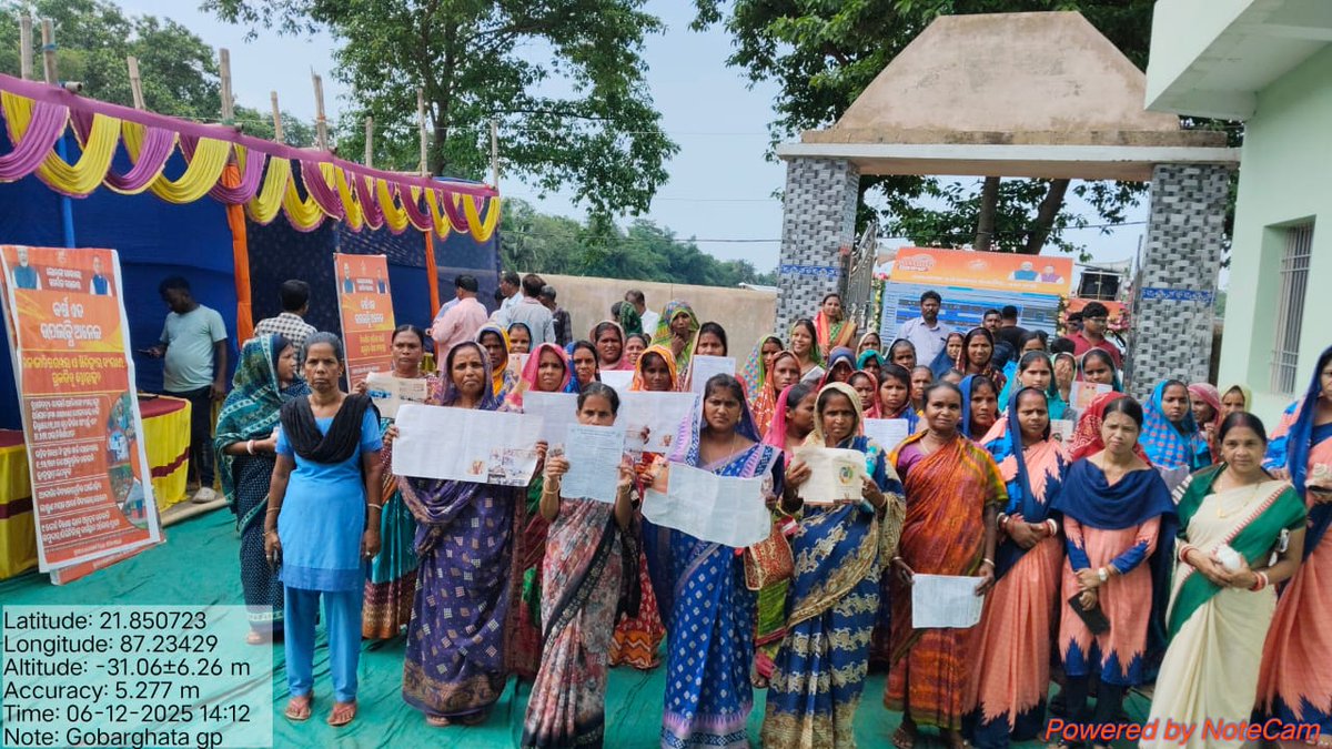 Bikash Bahan Yatra of Gobarghata GP of Jaleswar Block Balasore