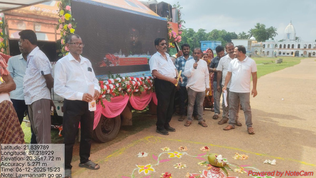 Bikash Bahan Yatra of Laxmananth GP of Jaleswar Block Balasore