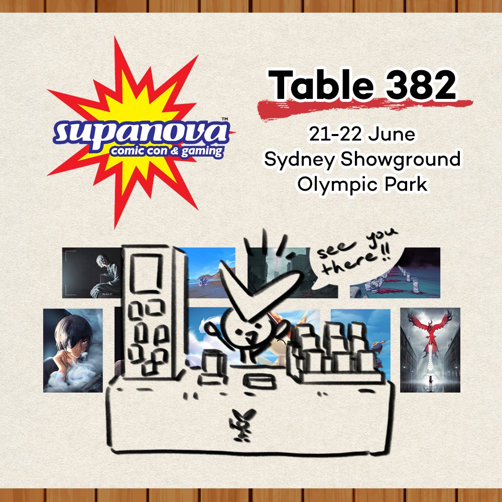 Victifreak's tweet image. My first time at Supanova Sydney! You can find me at table 382 this weekend!!