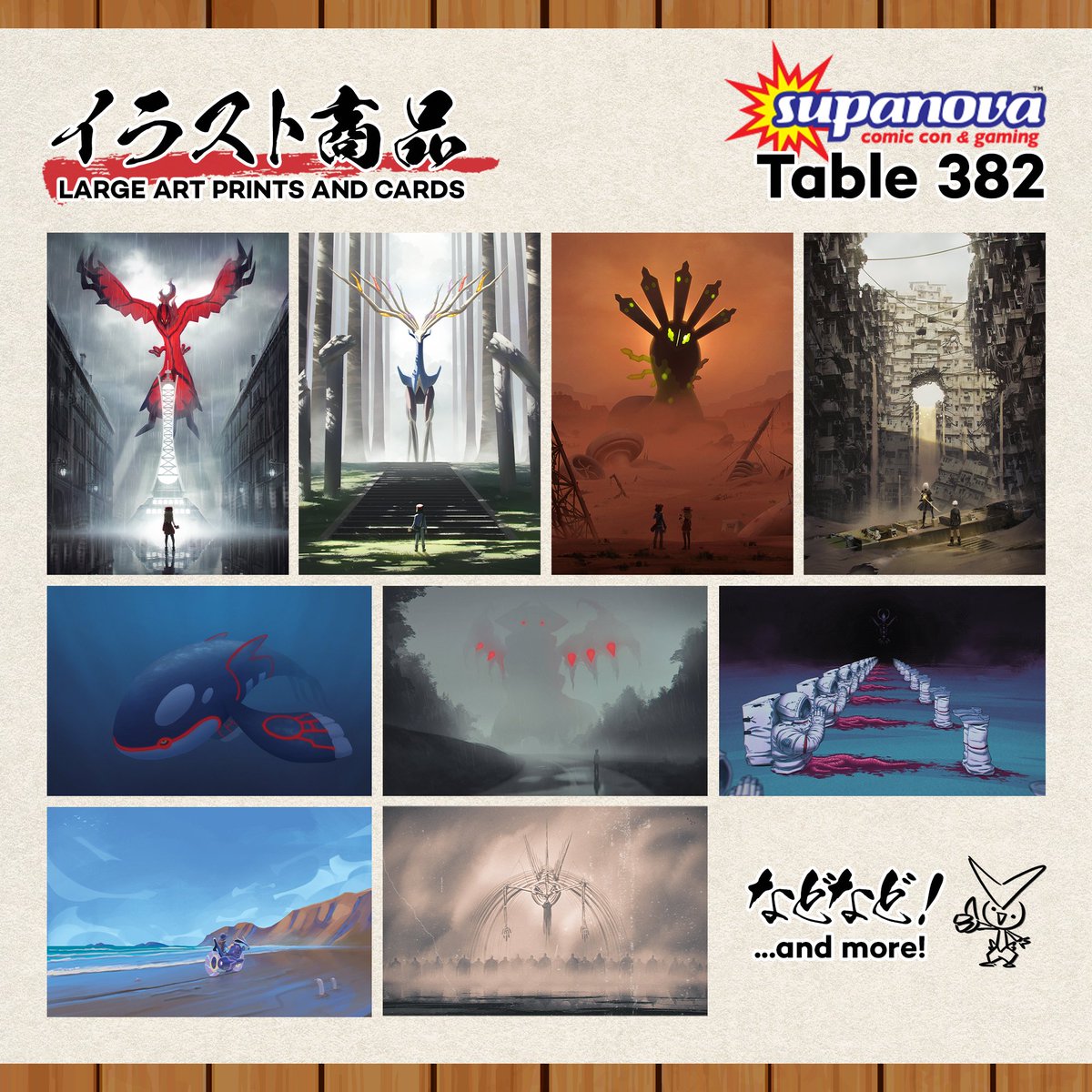 Victifreak's tweet image. My first time at Supanova Sydney! You can find me at table 382 this weekend!!