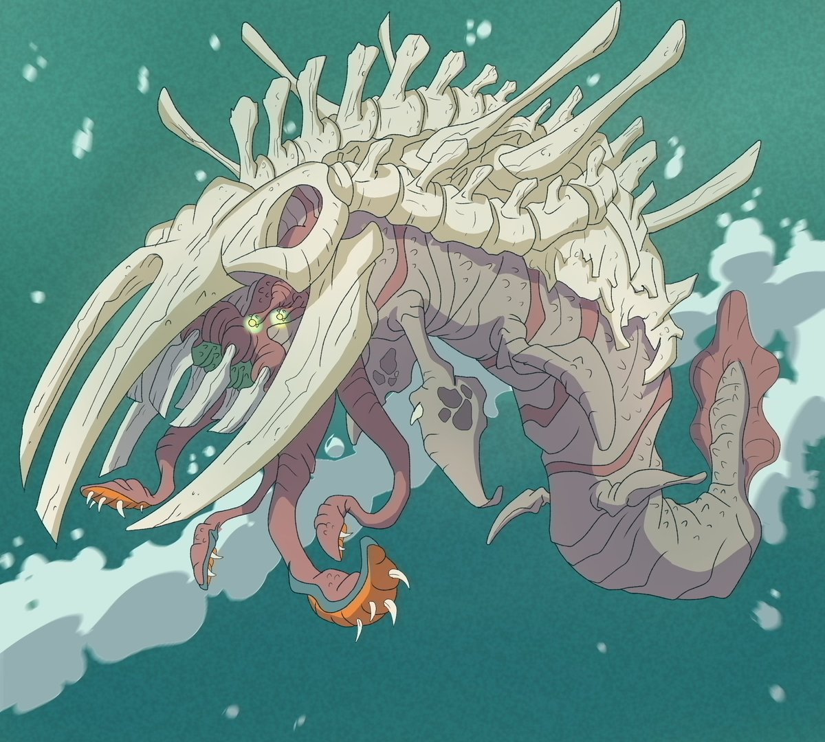 kaijune  14 :SUNKEN kaijune 2025 prompt list from FlanCortes #Kaijune2025 #Kaijune #Kaiju