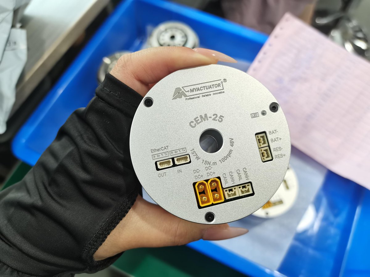 Warbie355990's tweet image. We are almost ready with CEM series---#cyclodial #motor module, are you ready for this? 😆 #MYACTUATOR