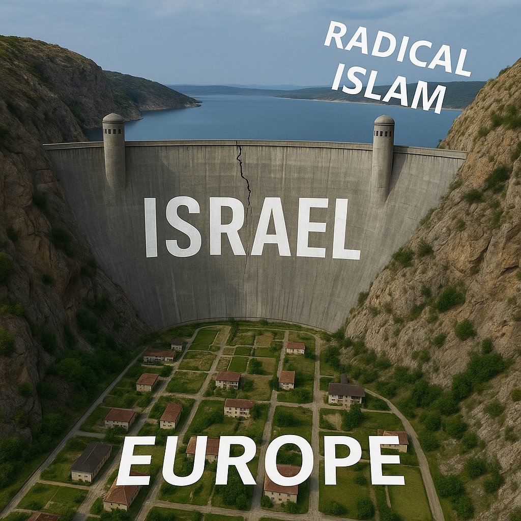 Israël est le dernier rempart. Quand il cède, l’Europe encaisse. Toujours pas compris ?