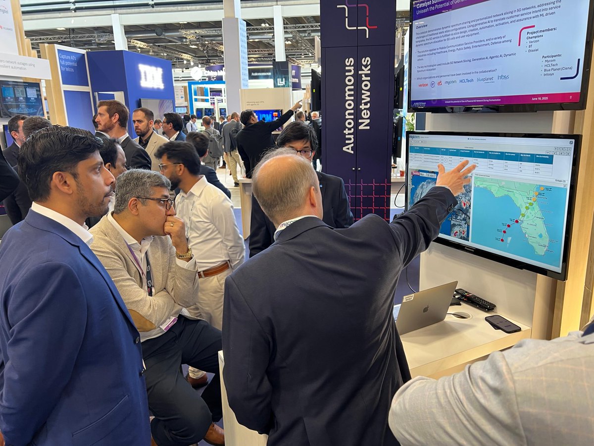 Come and visit us at the catalyst kiosk, C25.0.839, at the Innovation arena at DTW25 Copenhagen, to find out how you can unleash the right resource and performance for the right 5G slice by leveraging the power of network data and generative AI!