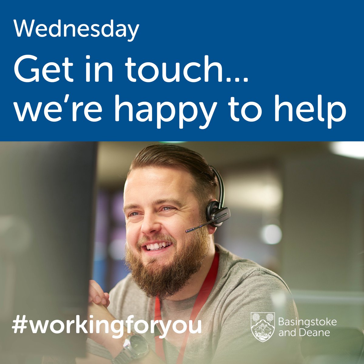 Hi everyone, we’re here again today to answer your questions. Don’t forget you can get the latest news, information and events straight to your inbox by signing up to our regular eNewsletter at basingstoke.gov.uk/signup #WorkingForYou