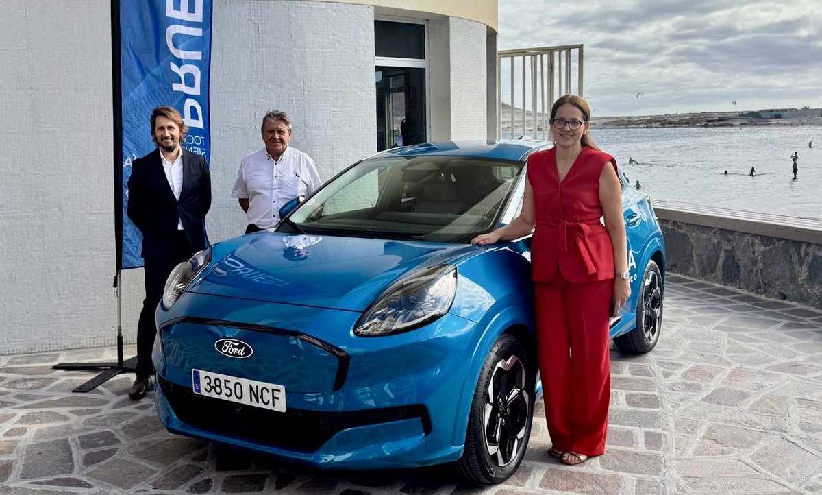 El nuevo Ford Puma Gen-E se presentó en El Médano durante los preparativos del Rally de Granadilla.
100% eléctrico, 400 km de autonomía, y ya disponible en Canarias.
👉 archiauto.com/archiauto-pres…
#Archiauto