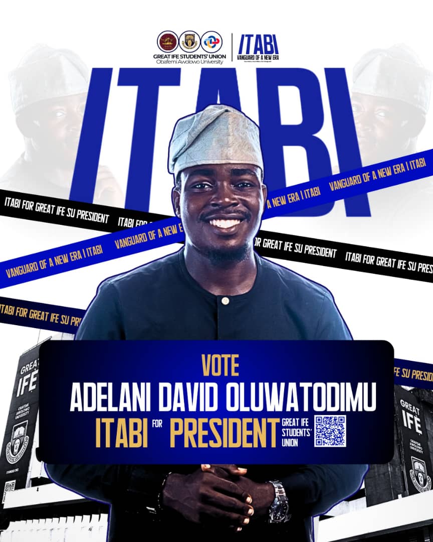 GISU Presidential Candidate!!!

ADELANI DAVID PKA ITABI👣