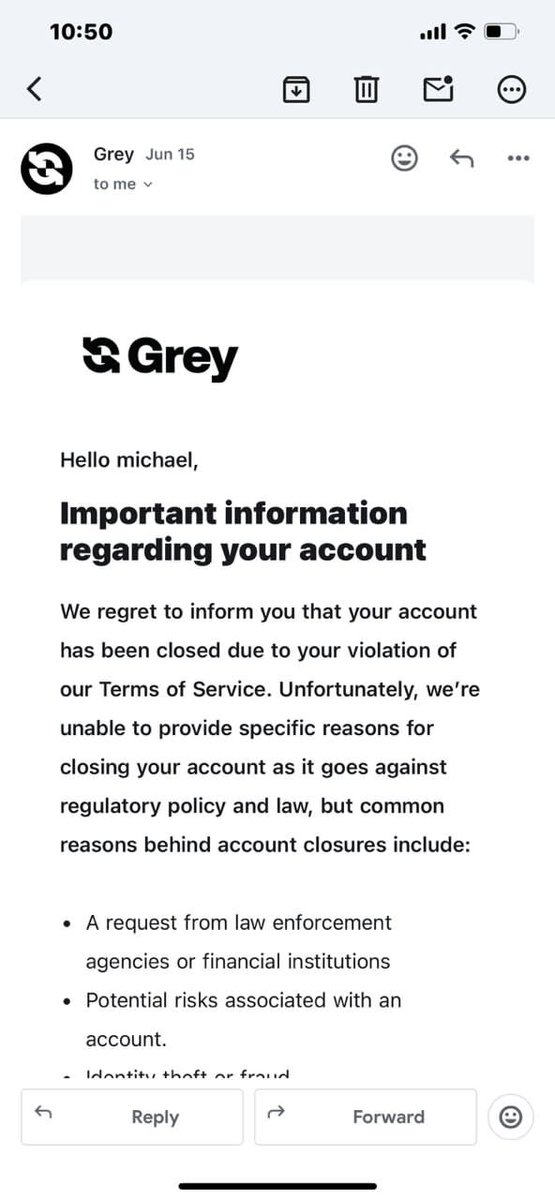 PitarPypar1's tweet photo. @greyfinance @greyfinanceEAafter @LeadBank_AI
Instead for u to release my money you rejected it and closed my account.. ALSO all friends that I refered. U closeed there account even new accounts.. if u are not capable to receive money so why stressing people to open Grey... https://t.co/jbnkW2e1oW