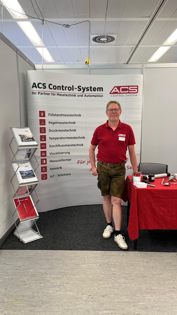 ACS_Control_Sys's tweet image. ACS bringt bayerisches Flair in den hohen Norden...
Heute findet die Meorga Hamburg statt - die MSR Spezialmesse mit begleitenden Fachvorträgen! Unser Vertriebsleiter informiert hier über unsere Sensoren made in Bavaria - natürlich in Lederhos'n!
#messtechnik #madeinbavaria
