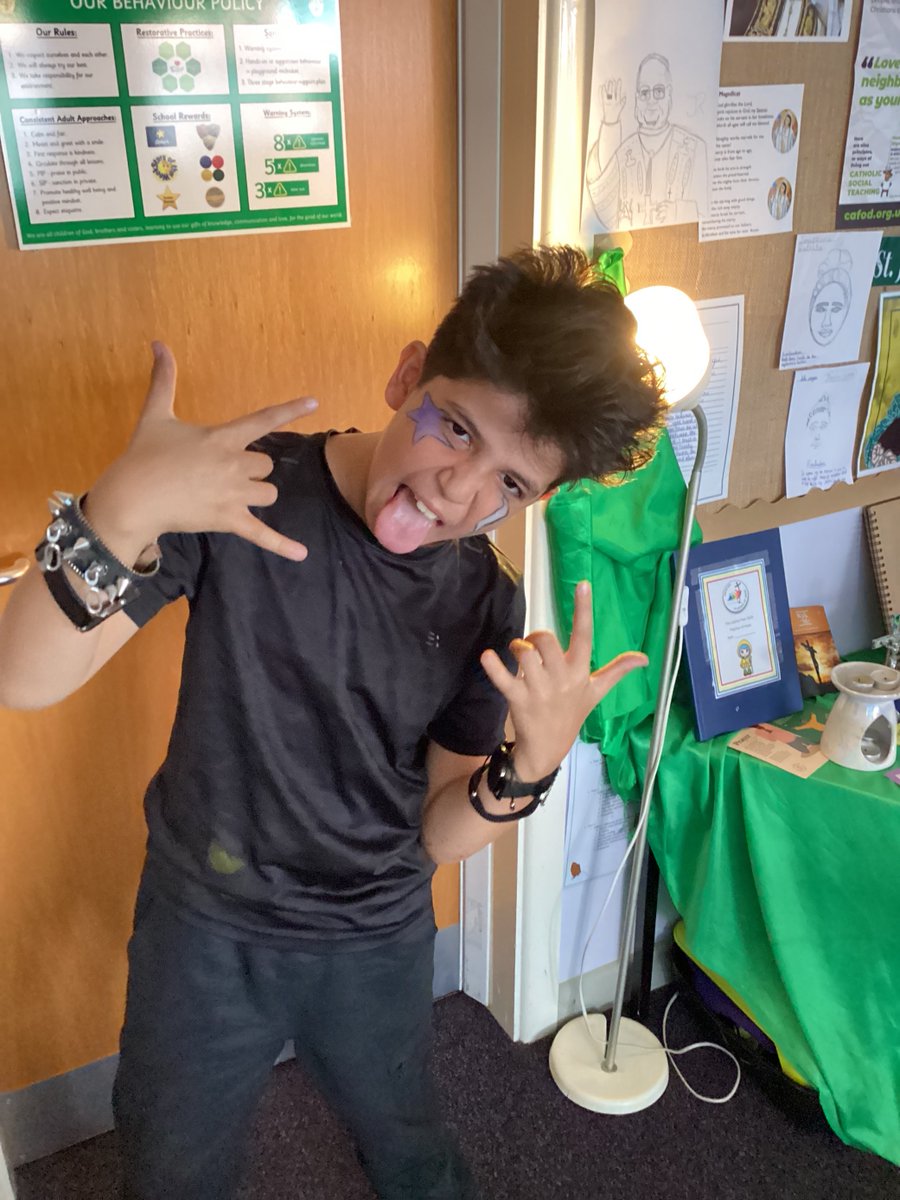 stvincent's (@stvincentsbham) on Twitter photo School is rocking today as we all dress up as rockstars to learn our timetables on
<a href="/TTRockStars/">Times Tables Rock Stars</a> School is rocking today as we all dress up as rockstars to learn our timetables on
<a href="/TTRockStars/">Times Tables Rock Stars</a>