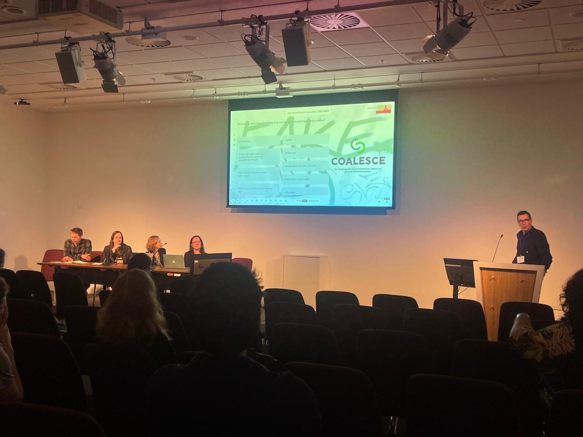 ScienceFlows (@scienceflows) on Twitter photo 📢 En #PCST2025 (Aberdeen, 26–29 mayo), <a href="/caromoreca/">Carolina Moreno</a> e Isabel Mendoza (<a href="/ScienceFlows/">ScienceFlows</a> / <a href="/Polibienestar/">Polibienestar</a>) presentaron dos comunicaciones como parte del proyecto europeo <a href="/scicommEU/">COALESCE</a> sobre políticas de comunicación científica y desinformación en tiempos de crisis. 📢 En #PCST2025 (Aberdeen, 26–29 mayo), <a href="/caromoreca/">Carolina Moreno</a> e Isabel Mendoza (<a href="/ScienceFlows/">ScienceFlows</a> / <a href="/Polibienestar/">Polibienestar</a>) presentaron dos comunicaciones como parte del proyecto europeo <a href="/scicommEU/">COALESCE</a> sobre políticas de comunicación científica y desinformación en tiempos de crisis.