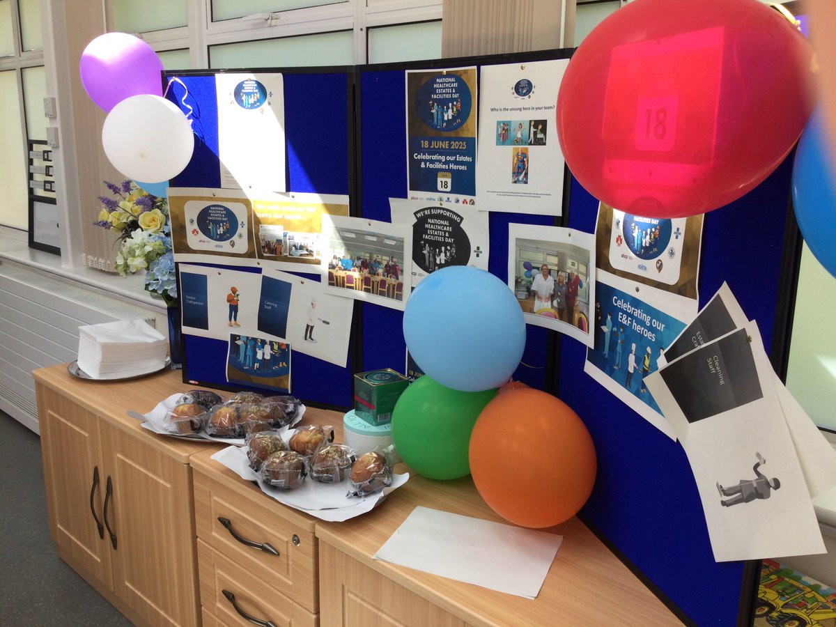 Happy facilities day to all our wonderful staff working throughout SomersetFT from all at Burnham Ward. #somersetft  #workingtogether