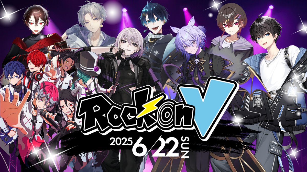 ＼＼＼⚡️当日案内⚡️／／／

ついに今週末開催の
#RockonV  6月公演✨
会場にお越しの方への当日案内になります。
ご来場の皆様は一度目を通していただけますと幸いです。

残りわずか！現地チケット⬇️
tiget.net/events/400231

アーカイブ２週間付き配信チケット⬇️
zan-live.com/ja/live/detail…