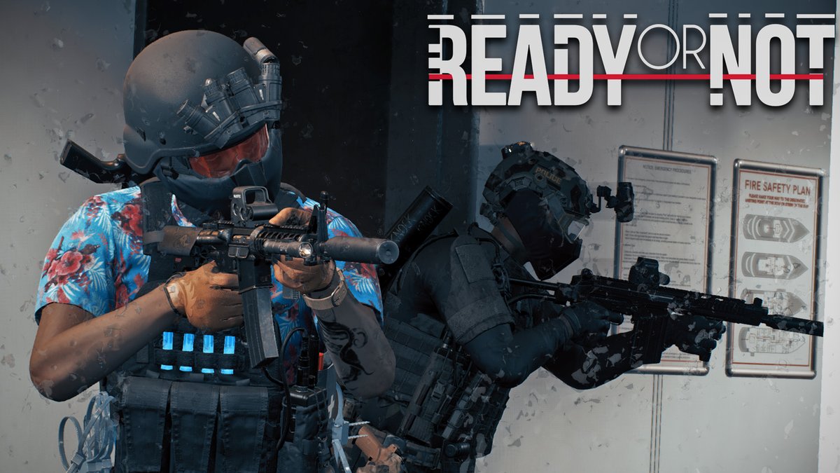 BayAreaBuggs's tweet image. Join @CivRyan &amp;amp; myself as we start the first mission of the Dark Waters DLC in Ready or Not!

(Out Now!)
youtu.be/a-0_vx_uOh8