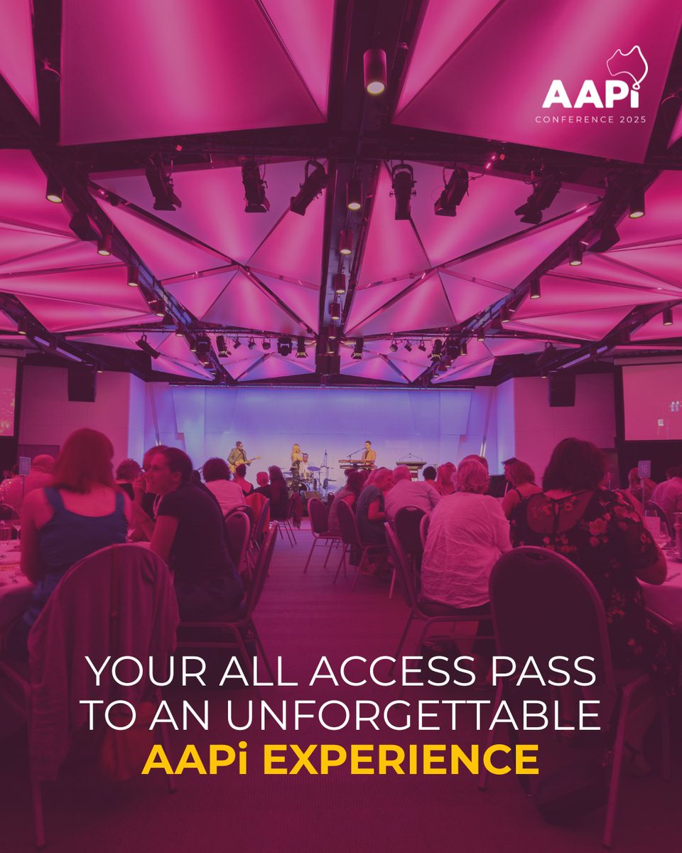 Think of #AAPi2025 as your all-access pass to everything you love (and need) in your professional world - career growth, new perspectives, meaningful connections, and those "I'm so glad I came" moments.

Ready to be part of it? Register today aapiconference.org.au/registration/