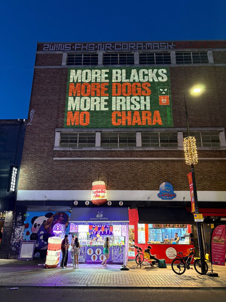 KNEECAPCEOL's tweet image. GRMA London - sound heads gathering since 8am we will see you soon.

FREE MO CHARA