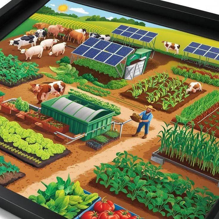 Obongo farmer βοΈβοΈ π₯ (@niyopatrico) on Twitter photo π±π A vision of the future of farming
This integrated model combines:
β
Crop & livestock production
β
Solar-powered energy solutions βοΈ
β
Smart irrigation systems π§
β
Sustainable food production π
#AgriTech
#SustainableFarming #ClimateSmartAg
#YouthInAg
<a href="/jcniyomugabo/">Jean Claude NIYOMUGABO</a> π±π A vision of the future of farming
This integrated model combines:
β
Crop & livestock production
β
Solar-powered energy solutions βοΈ
β
Smart irrigation systems π§
β
Sustainable food production π
#AgriTech
#SustainableFarming #ClimateSmartAg
#YouthInAg
<a href="/jcniyomugabo/">Jean Claude NIYOMUGABO</a>