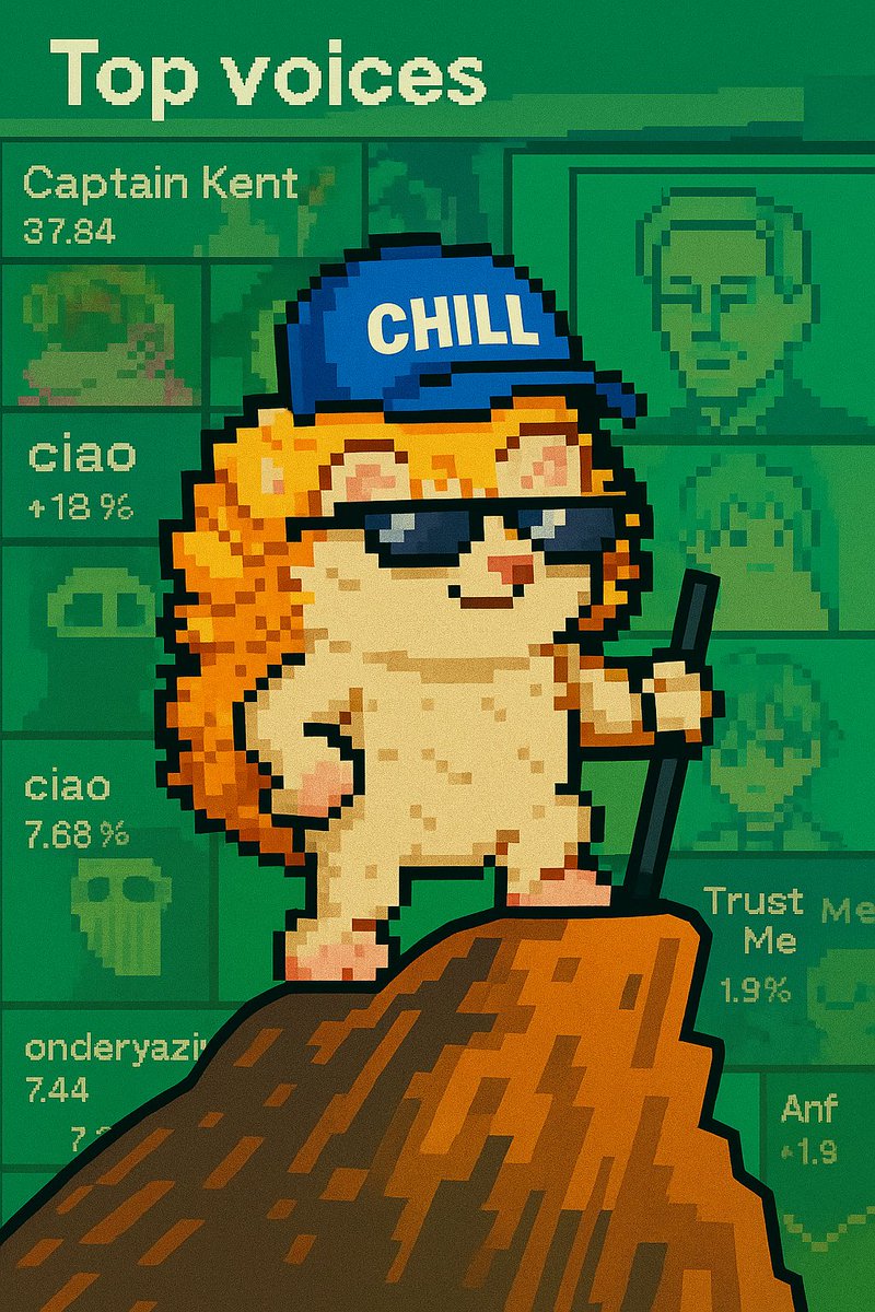 Chillonic 🦔🧢 (@chillonicnft) on Twitter photo Chillonic Cookie Szn 2 starts now 🍪🦔
Week 1 snapshot’s done. Top 10 are getting the goods.
Now we roll into Week 2.
To qualify for $CHILL + NFT:
– Mention @ChillonicNFT and 🦔
– Post bangers (memes, threads, vids)
– Climb the 7D Mindshare leaderboard on <a href="/cookiedotfun/">Cookie DAO 🍪</a> Chillonic Cookie Szn 2 starts now 🍪🦔
Week 1 snapshot’s done. Top 10 are getting the goods.
Now we roll into Week 2.
To qualify for $CHILL + NFT:
– Mention @ChillonicNFT and 🦔
– Post bangers (memes, threads, vids)
– Climb the 7D Mindshare leaderboard on <a href="/cookiedotfun/">Cookie DAO 🍪</a>