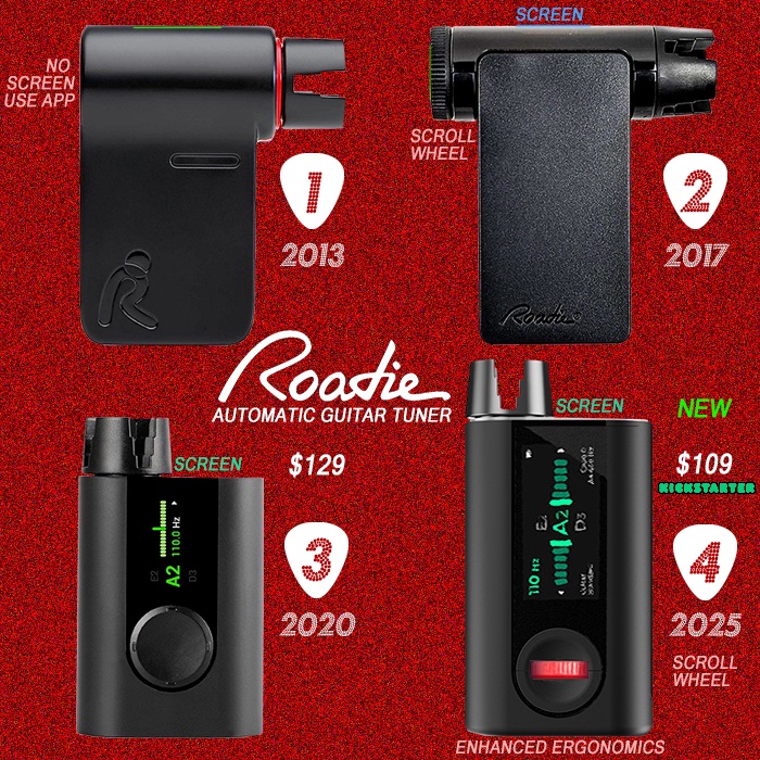 x_pedal's tweet photo. Roadie announces Kickstarter for its latest Roadie 4 Automated Tuning Peg Tuner - and I'm fully invested! - https://t.co/w7nN3uOEcU @roadieofficial #roadietuners #roadietyner4 #automaticguitartuner #tuningpegtuner #guitartuner #stringwinder #guitarpedalx https://t.co/Gy4Ba7i2Sp