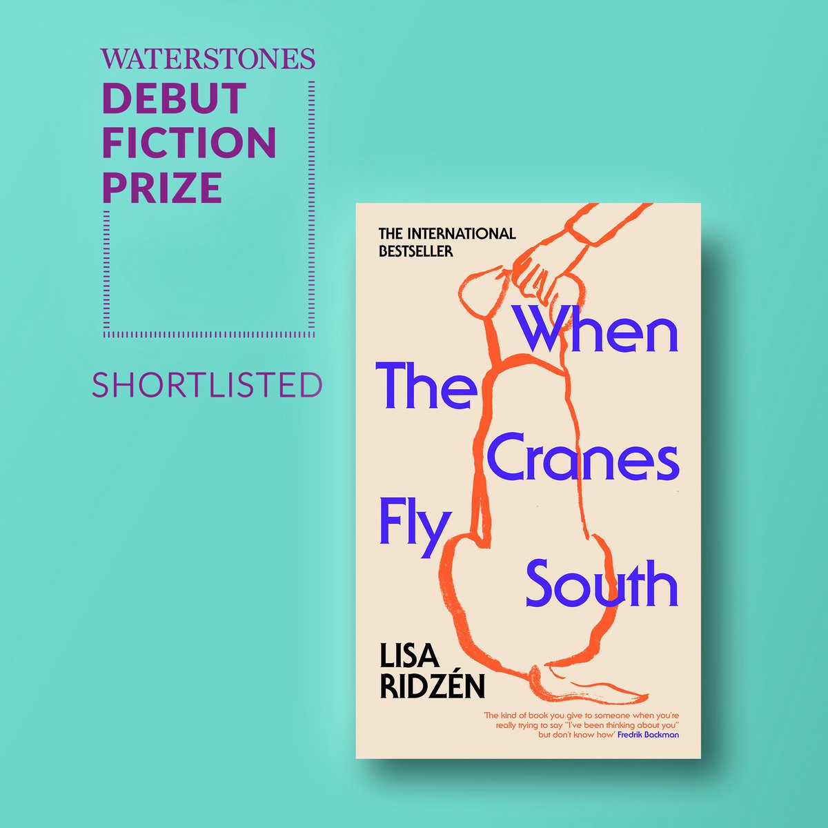 Doubleday Books (@doubledayuk) on Twitter photo We are absolutely thrilled to announce that When the Cranes Fly South by Lisa Ridzรฉn, translated by Alice Menzies, has been shortlisted for the <a href="/Waterstones/">Waterstones</a> Debut Fiction Prize! ๐
Wishing a huge congratulations to Lisa and to the other authors on the shortlist! ๐๐งก #WDFP We are absolutely thrilled to announce that When the Cranes Fly South by Lisa Ridzรฉn, translated by Alice Menzies, has been shortlisted for the <a href="/Waterstones/">Waterstones</a> Debut Fiction Prize! ๐
Wishing a huge congratulations to Lisa and to the other authors on the shortlist! ๐๐งก #WDFP