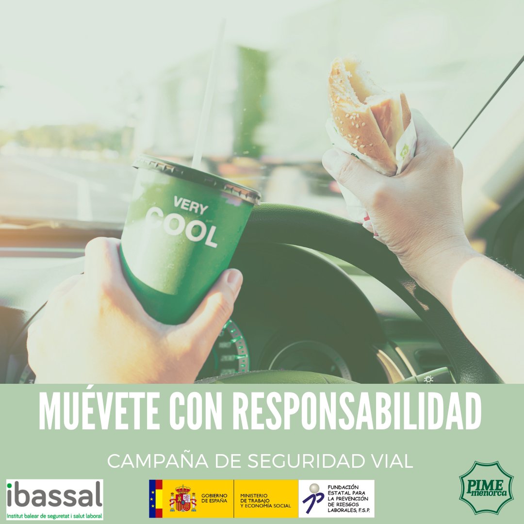 “La seguridad empieza contigo”
🎯 Esta semana hemos hablado de distracciones, conciencia, responsabilidad…Pero nada cambia si tú no cambias. Empieza hoy: 0 distracciones, 100% atención.
🔁 Comparte este mensaje 🚦 #MuéveteConResponsabilidad
👉+info pimemenorca.org/documento/1017…