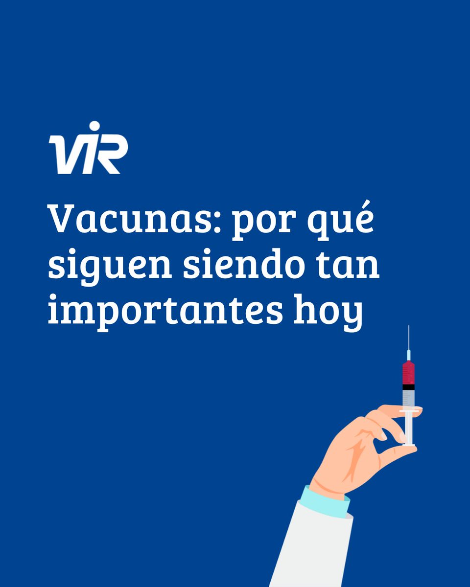 💉 Las vacunas protegen tu salud y la de quienes te rodean. Evitan enfermedades graves y brotes. Son seguras y esenciales para todos. ¡Mantén tu calendario al día!
#LaboratoriosVIR