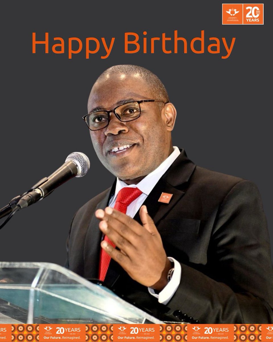 🎉 Happy Birthday, Vice-Chancellor <a href="/lgmpedi/">Letlhokwa Mpedi</a>! 🎉Wishing you continued success and joy from all of us at #UJFM 🧡📻 #HappyBirthdayVC #UJ