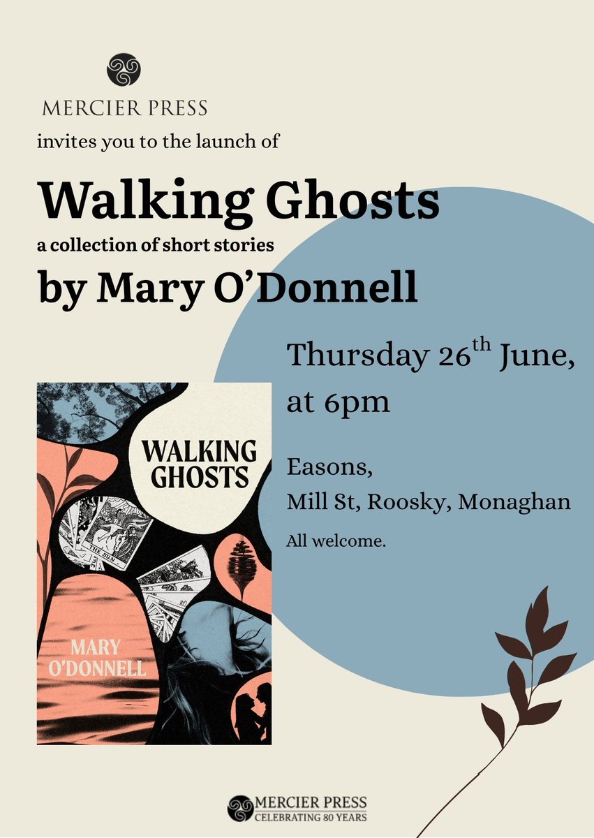 #monaghan pop in this Thursday 6pm to see one of our own this Thursday <a href="/MaryODonnell3/">Mary ODonnell</a> in Easons Monaghan