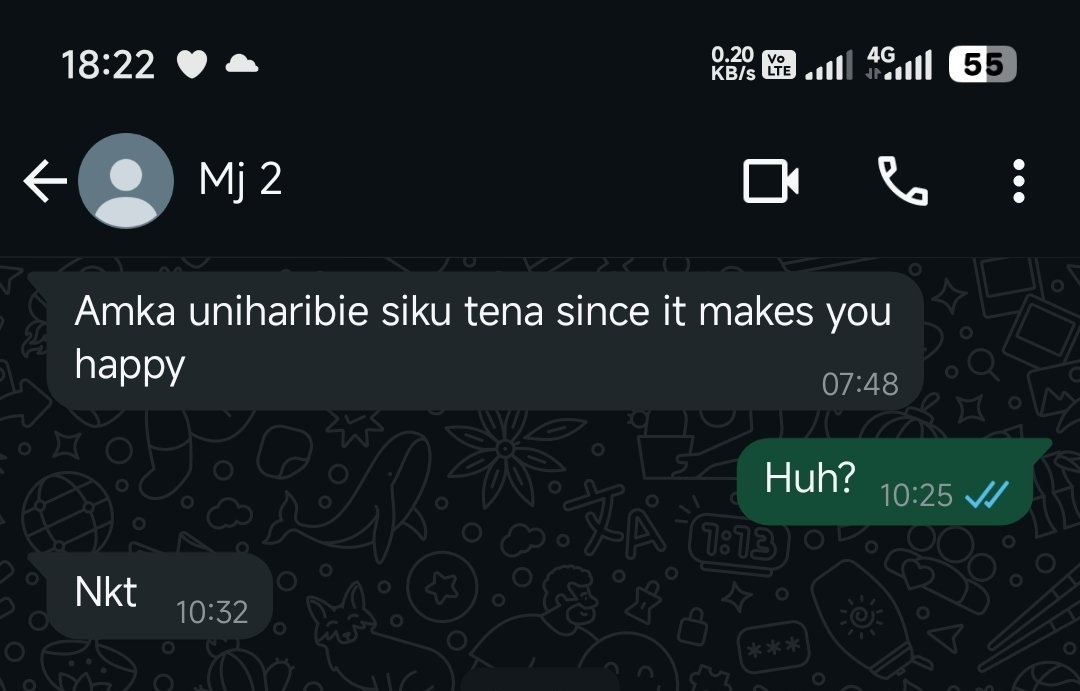 Kianangih's tweet image. Kumbe hizi ndizo Good morning huwa mnatumiwa😂😂😂

Heri kukaa hivo hata