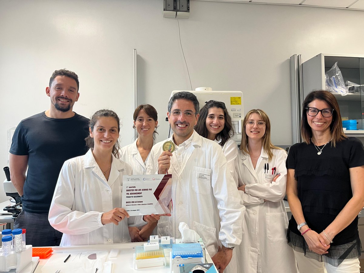 Centro di Riferimento Oncologico (@croaviano) on Twitter photo Terapie, CRO premiato per lo sviluppo di un dispositivo per i dosaggi personalizzati. Il progetto STAR della Farmacologia sperimentale e clinica ha vinto il bando Booster for Life Science della <a href="/regioneFVGit/">Regione FVG</a> , con <a href="/ClusterSDV_FVG/">Cluster Scienze della Vita - Friuli Venezia Giulia</a>. Scopri di più 👉 cro.sanita.fvg.it/it/news/2025/C… Terapie, CRO premiato per lo sviluppo di un dispositivo per i dosaggi personalizzati. Il progetto STAR della Farmacologia sperimentale e clinica ha vinto il bando Booster for Life Science della <a href="/regioneFVGit/">Regione FVG</a> , con <a href="/ClusterSDV_FVG/">Cluster Scienze della Vita - Friuli Venezia Giulia</a>. Scopri di più 👉 cro.sanita.fvg.it/it/news/2025/C…