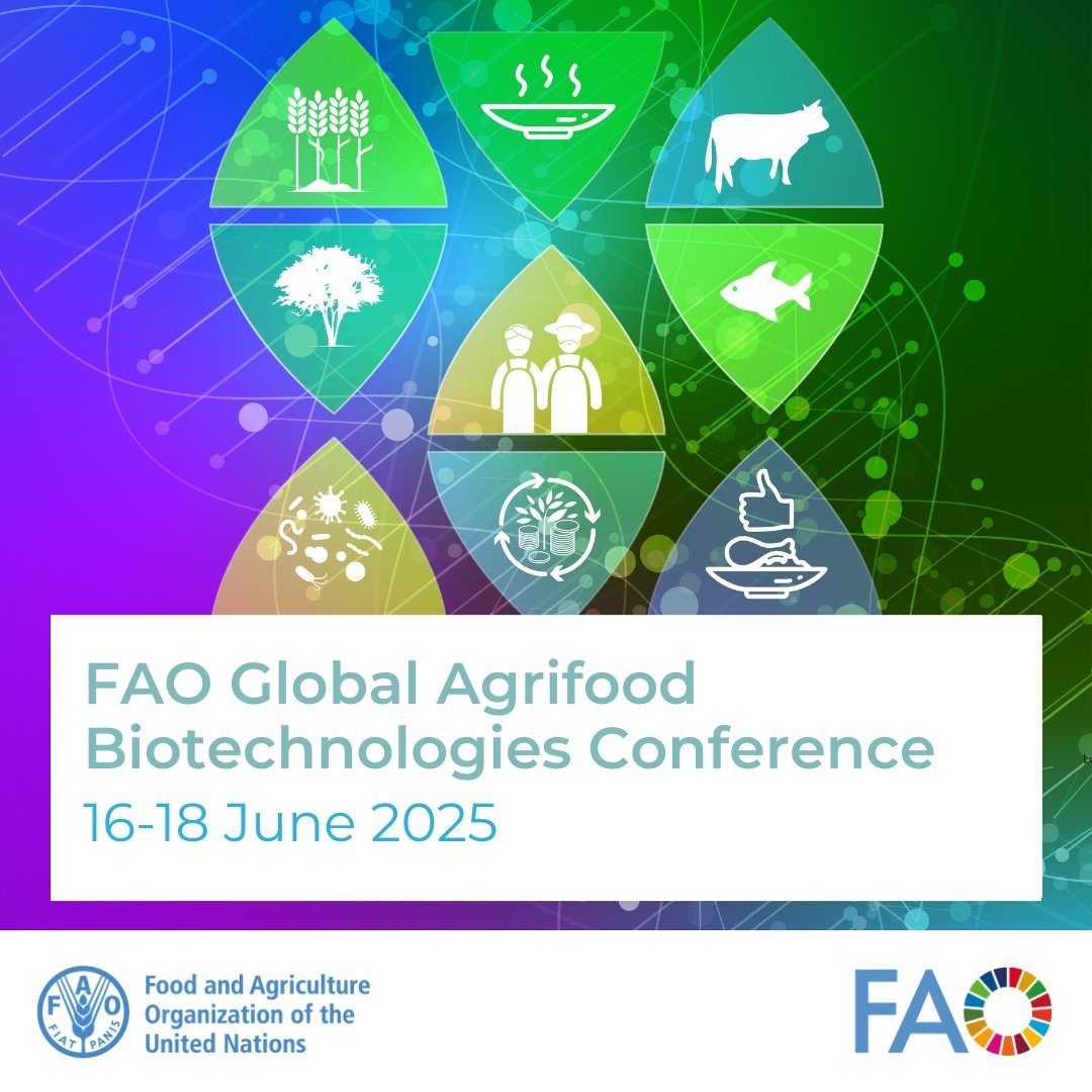 dabbadie's tweet image. 🧬The future of food is science-powered! 

The @FAOInnovation Global Agrifood Biotechnologies Conference brought together global experts like 🇵🇭farmer Adriel Dave Alvarez to explore biotech innovations for better agrifood systems

🌱🔬 #FAOBiotech2025 #ScienceForImpact #4Betters
