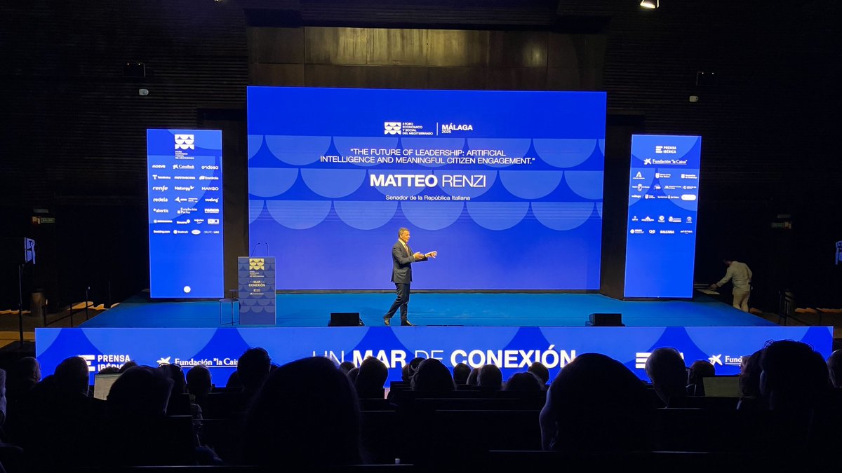 Thinking Heads (@thinkingheads) on Twitter photo Durante su intervención en el #ForoMediterráneo, el senador italiano <a href="/matteorenzi/">Matteo Renzi</a> abogó por una mayor inversión en energías y un firme impulso a la #innovación tecnológica, considerándolos pilares clave para el futuro de la región. <a href="/PrensaIberica/">Prensa Ibérica</a> Durante su intervención en el #ForoMediterráneo, el senador italiano <a href="/matteorenzi/">Matteo Renzi</a> abogó por una mayor inversión en energías y un firme impulso a la #innovación tecnológica, considerándolos pilares clave para el futuro de la región. <a href="/PrensaIberica/">Prensa Ibérica</a>