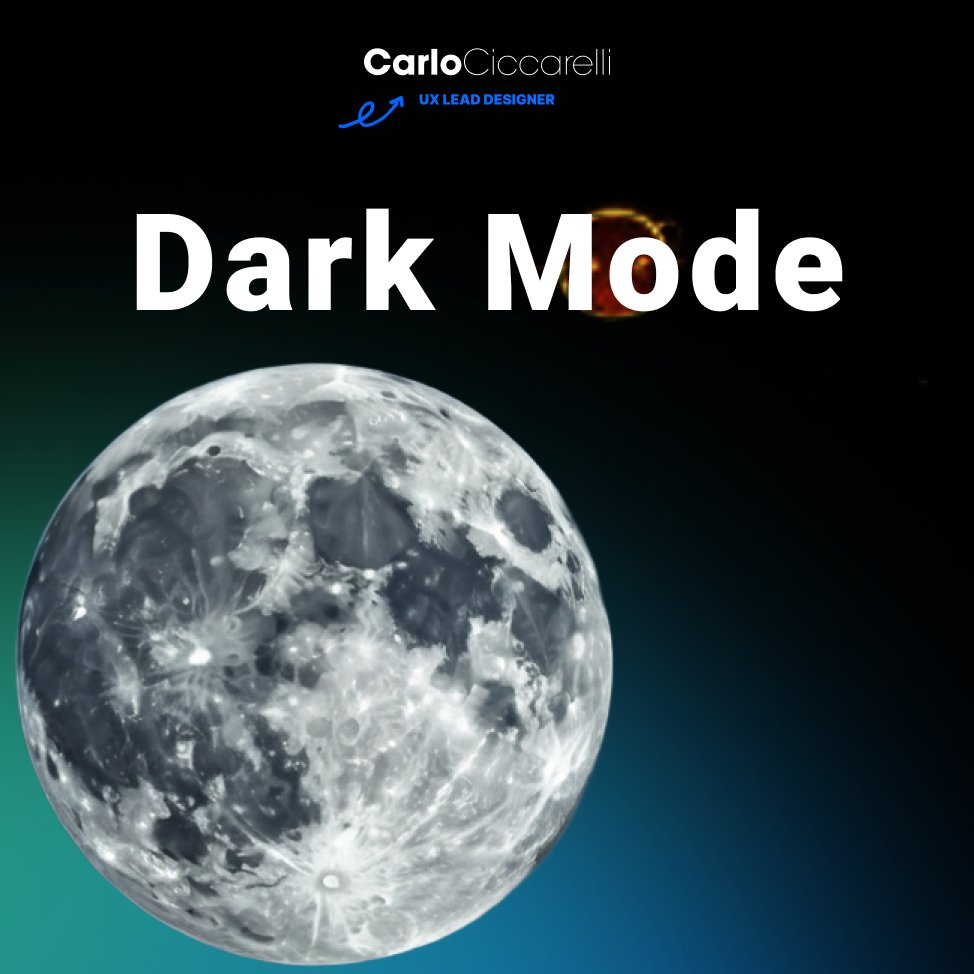 Is Dark Mode just for hackers and night owls.?

Definitely NOT!

It reduces eye strain, saves battery, and (let’s be honest) just looks cool.

But don’t just invert colors and call it a day.

Here’s my dark mode checklist:

1️⃣ Check contrast-make sure text is readable.
2️⃣Tweak