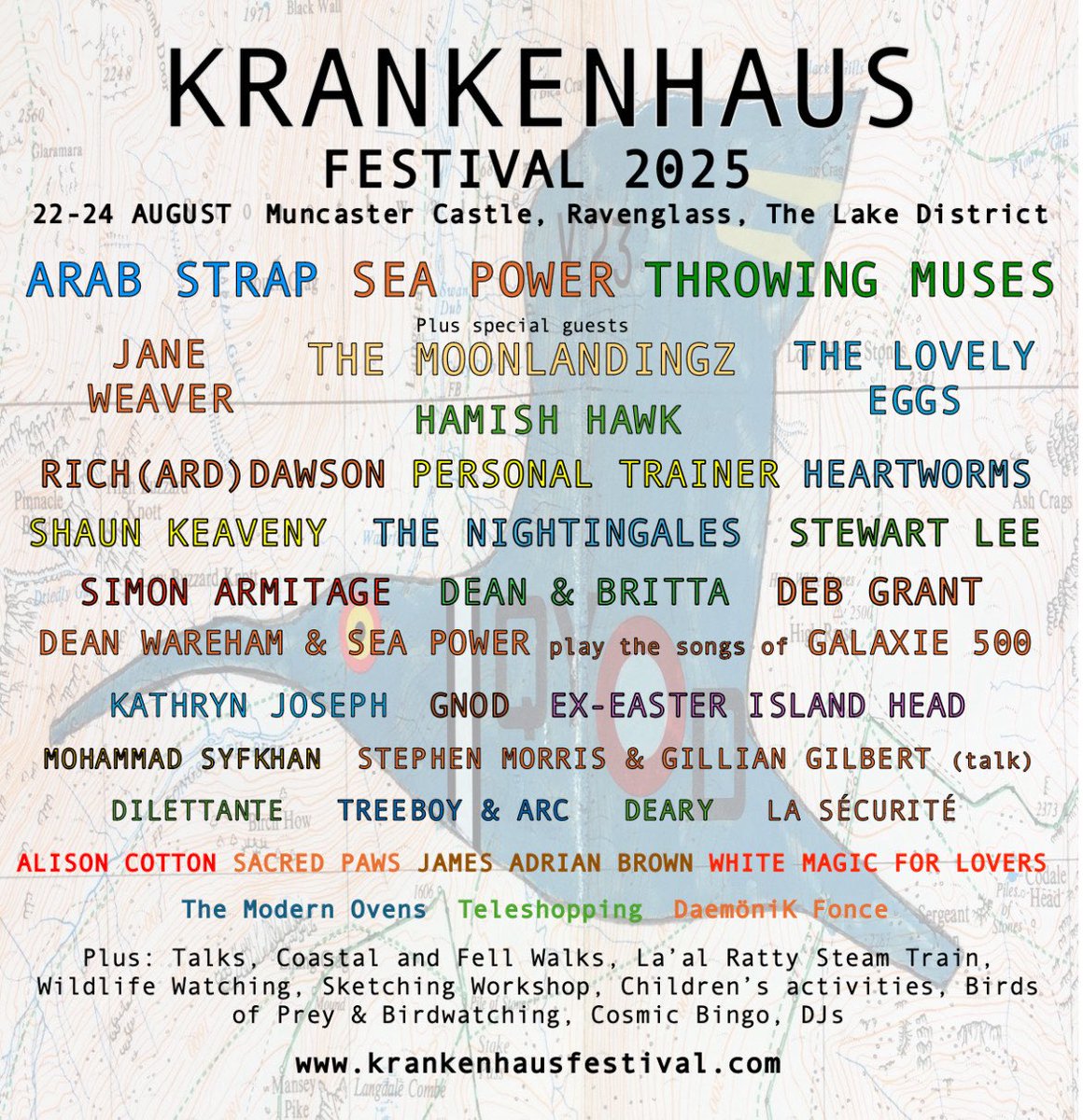 WeGotTickets (@wegottickets) on Twitter photo Magical micro-festival <a href="/Krankenhausfest/">Krankenhaus Festival - a magical micro-festival</a> returns to <a href="/MuncasterCastle/">Muncaster Castle</a> this August with a stellar lineup featuring <a href="/ArabStrapBand/">Arab Strap</a>, <a href="/SeaPowerBand/">Sea Power</a>, <a href="/throwingmuses/">Throwing Muses</a>, <a href="/JanelWeaver/">Jane Weaver</a>, <a href="/themoonlandingz/">The Moonlandingz</a>, <a href="/TheLovelyEggs/">The Lovely Eggs 🥚 📺</a>, <a href="/richarddawson12/">rich(ard) dawson</a>, <a href="/prsnl_trnr/">Personal Trainer</a> & many more. 🎶
🎟️ wegottickets.com/af/586/f/13882 Magical micro-festival <a href="/Krankenhausfest/">Krankenhaus Festival - a magical micro-festival</a> returns to <a href="/MuncasterCastle/">Muncaster Castle</a> this August with a stellar lineup featuring <a href="/ArabStrapBand/">Arab Strap</a>, <a href="/SeaPowerBand/">Sea Power</a>, <a href="/throwingmuses/">Throwing Muses</a>, <a href="/JanelWeaver/">Jane Weaver</a>, <a href="/themoonlandingz/">The Moonlandingz</a>, <a href="/TheLovelyEggs/">The Lovely Eggs 🥚 📺</a>, <a href="/richarddawson12/">rich(ard) dawson</a>, <a href="/prsnl_trnr/">Personal Trainer</a> & many more. 🎶
🎟️ wegottickets.com/af/586/f/13882