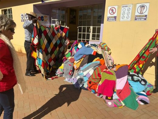 67 Blankets for Nelson Mandela Day, in partnership with Cedar Lakes Estate, donated 120 hand-crafted blankets to disadvantaged children at the New Jerusalem Children’s Home in President Park, in Midrand.#919News
