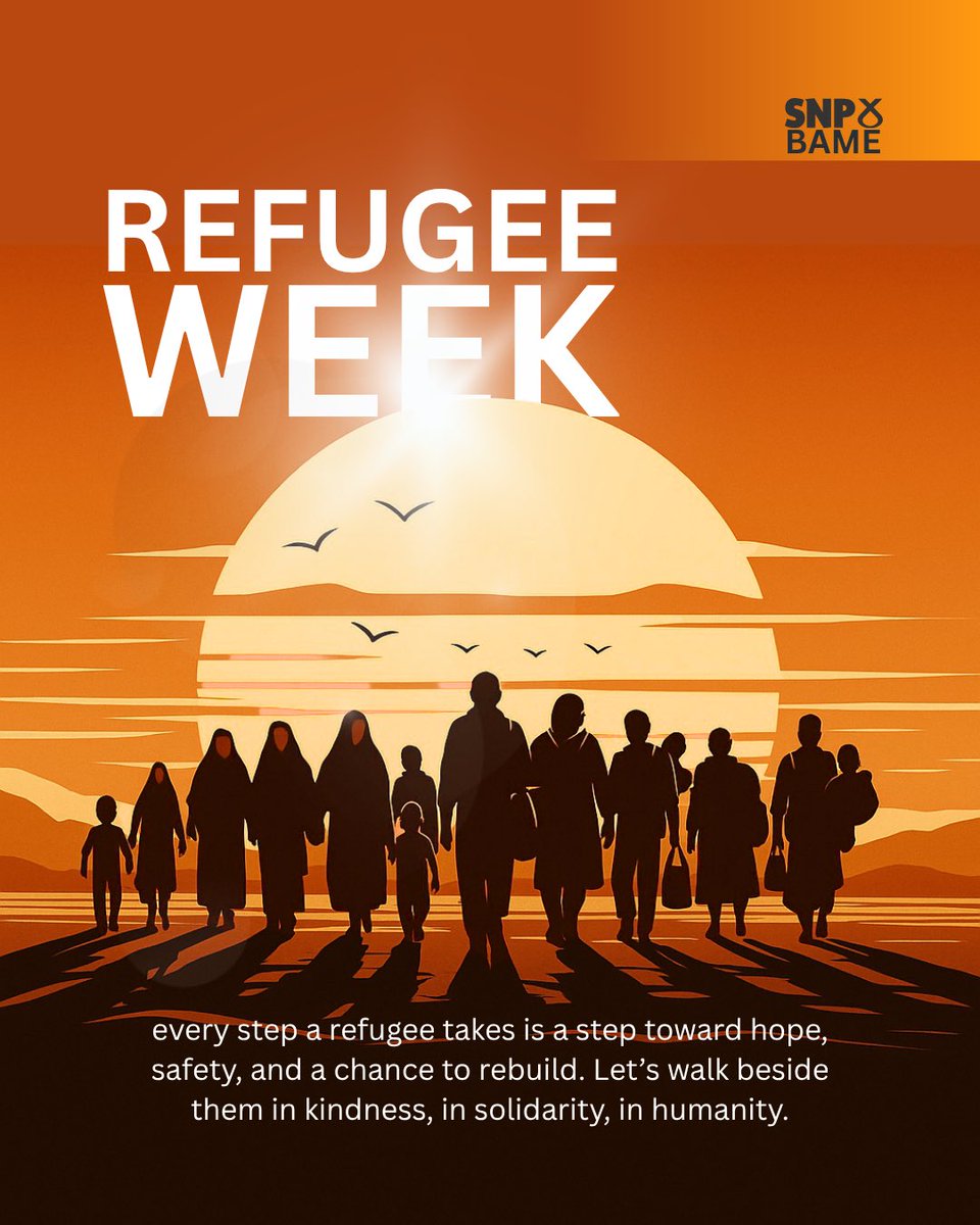Every step towards hope matters. This Refugee Week, let's stand together in solidarity and humanity. #RefugeeWeek #Solidarity #Hope