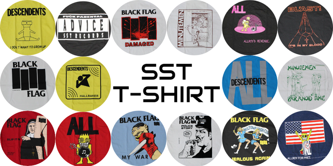 【輸入APPAREL】
ご予約受付中!!!
★SST RECORDS T-SHIRT★

ALL、BLACK FLAG、DESCENDENTS、MINUTEMENなどなど。
初入荷のものも多数ございます!!!

7月下旬入荷予定。
是非チェックを!!!
詳細はコチラから🫱diskunion.net/punk/ct/news/a…