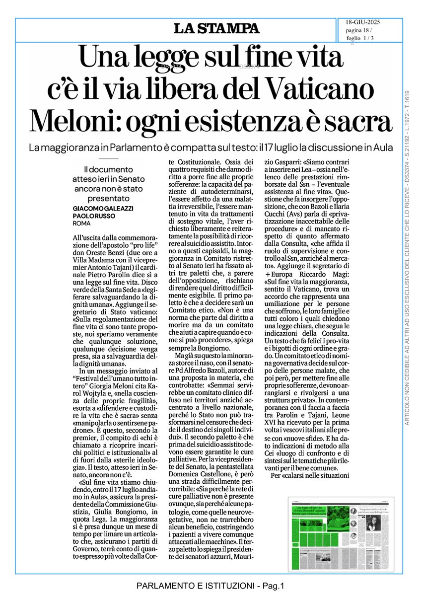 Pubblica Agenda "Sui Tetti" - (PASC) tweet media