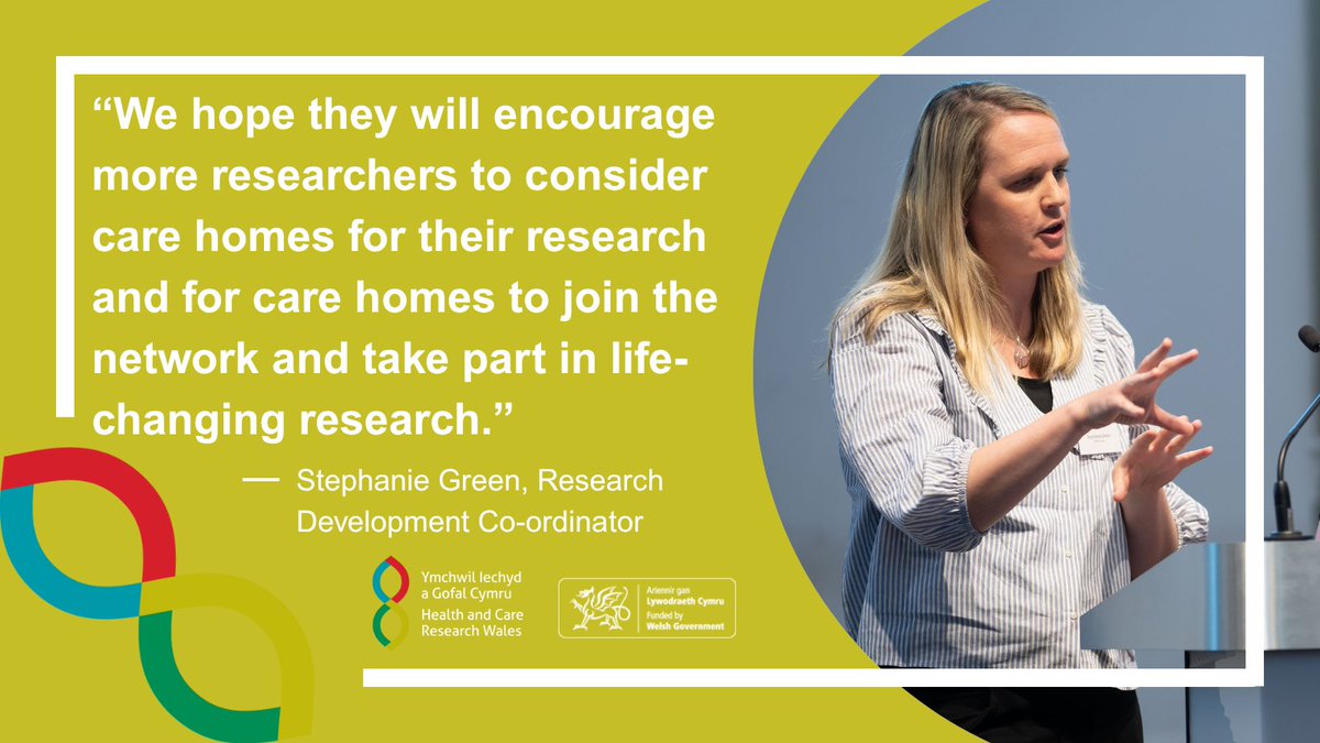 Health and Care Research Wales (@researchwales) on Twitter photo New resources to improve care home research have been launched by <a href="/EnrichCymru/">ENRICH Cymru</a>.
The top tips for researchers and care home managers will help to overcome barriers to research and make it more accessible:
healthandcareresearchwales.org/about/news/enr… New resources to improve care home research have been launched by <a href="/EnrichCymru/">ENRICH Cymru</a>.
The top tips for researchers and care home managers will help to overcome barriers to research and make it more accessible:
healthandcareresearchwales.org/about/news/enr…